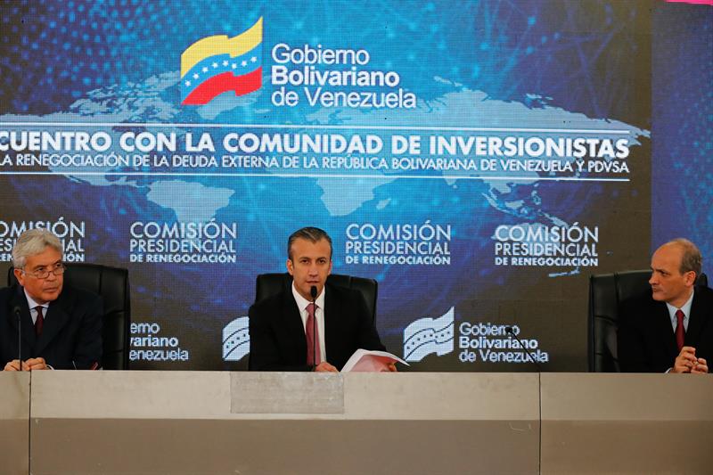  Satu persatuan derivatif kewangan mengesahkan "lalai" Venezuela dan PDVSA