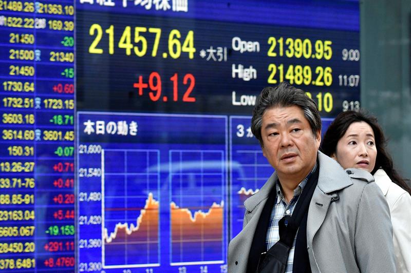  Bursa Saham Tokyo naik 1.11% dalam pembukaan kepada 22,598.10 mata