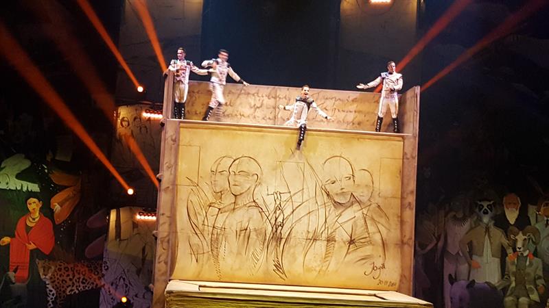  Cirque du Soleil meraikan tiga tahun bersambung dengan tradisi Mexico