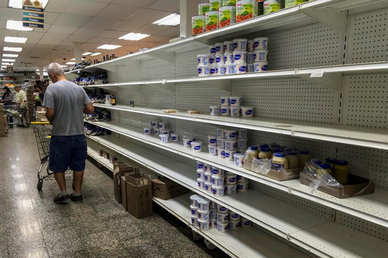  Venezuela menghasilkan hanya 30% daripada makanan yang diperlukan untuk mengekalkan penduduknya