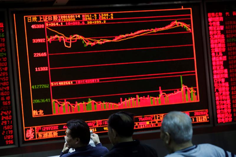  Shanghai Stock Exchange jatuh 0.29% dalam pembukaan